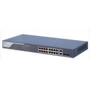 Коммутатор DS-3E1318P-SI управляемый 18 портовый PoE, 16хRJ45 100M PoE(IEEE 802.3 af, IEEE 802.3