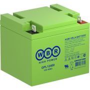 Аккумуляторная батарея WBR GPL 12400 12В, 40 А/ч
