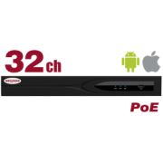 Видеорегистратор BK1232H2-P16 до 32 IP-каналов со звуком, 16xPoE, H.265/Н.264, до 192 Мбит/с