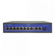 Коммутатор ST-S87POE (2G/1S/120W/A) PRO Switch POE 8-ми портовый