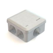 Коробка 100х100х50 распределительная GE 41255, IP55, 6 гермовводов