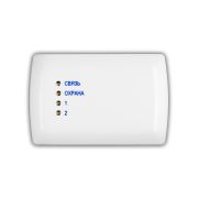 Тревожная кнопка ППКОП 011-8-1-011-2 Приток-А-4(8). Работа по сетям GSM, 2 шлейфа ТС, 1 шлейф
