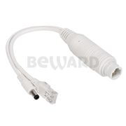 Сплиттер PoE STS-01PC2 IEEE 802.3 af (13 Вт), 1 порт, до 100 м, 12 В (DC), защита выхода питания