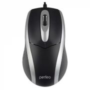 Мышь USB Perfeo TOUR (PF-A4751) оптическая, 3кн. 1000dpi Black/Silver