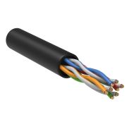Кабель LC3-C5E04-139-100 ITK Витая пара U/UTP кат.5E 4х2х24AWG solid LDPE 1м черный (100м/бухта)