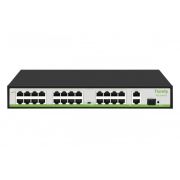 Коммутатор TC-P3S027 H/2421/AT/260 TIANDY 24 порта POE + 2 порта Ethernet Uplink + 1 порт SFP