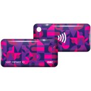 Бесконтактный брелок RFID-Брелок ISBC Mifare ID 4 byte nUID (фиолетовый)