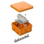 Коробка огнестойкая для о/п 40-0210-FR1.5-6 Е15-Е120 RAL7035 80х80х40 (44 шт/кор) Промрукав.