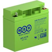 Аккумуляторная батарея WBR GPL 12170 12В, 17 А/ч