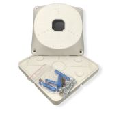 Коробка монтажная CamBox NX7-7777 WHT SET RUS для камер видеонаблюдения (белый)