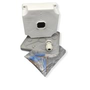 Коробка монтажная CamBox NX1-1118 WHT SET RUS для камер видеонаблюдения (белый)