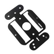 Кронштейн CamBox MT-21 BLK металлический окрашенный черный, для крепления монтажных коробок и камер