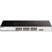 Коммутатор DGS-1210-26/FL1A управляемый кол-во портов: 24x1 Гбит/с, SFP 2x1 Гбит/с