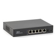 Коммутатор SKAT POE-4E-1G-1S, 4 порта PoE Uplink: 1