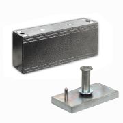 Замок М1-400 (серебряный антик) электромагнитный, 400 кг