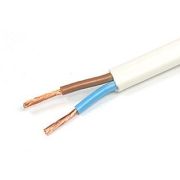 Провод ШВВП 2х0.5 мм2 белый (бухта 200м)