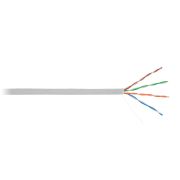 Кабель EC-UU004-5E-PVC-GY-1 NETLAN U/UTP 4 пары, Кат.5e, внутренний, PVC нг(B), серый, 100м