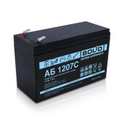 Аккумуляторная батарея АБ 1207С Напряжение 12В, емкость 7 Ач