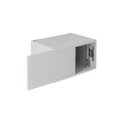 Шкаф EC-WP-075240-GY 7U, настенный антивандальный пенального типа, Ш520хВ320хГ400мм