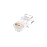 Коннектор EC-UP8P8C-5E-003-TR-1000 NETLAN RJ45/8P8C под витую пару, Кат.5e (Класс D), 100МГц