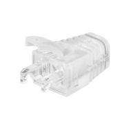 Колпачок NMC-RJBOOT65B-TR-100 NIKOMAX защитный для коннекторов RJ45, под кабели диаметром 6,5мм