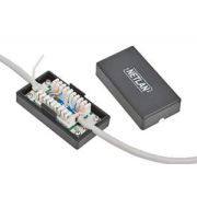 Соединитель кабельный EC-UCB-IDC-UD2-BK-10 NETLAN IDC-IDC, Кат.5e (Класс D)