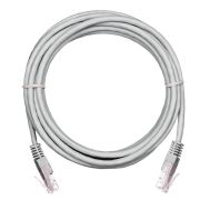 Шнур коммутационный EC-PC4UD55B-005-GY-10 NETLAN U/UTP 4 пары, Кат.5е (Класс D), 100МГц