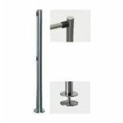 Стойка PERCo-BH02 2-30 быстросъемная односторонняя с двумя отверстиями крепления патрубков
