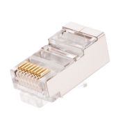 Коннектор NMC-RJ88RZ50SD1-100 NIKOMAX под витую пару, экранированный, кат. 5e, 8P8C, 100 шт.
