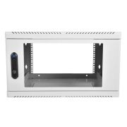Шкаф ШРН-6.480 телекоммуникационный настенный 6U (600х480) дверь стекло