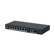 Коммутатор DH-PFS3110-8ET1GT1GF-96 PoE неуправляемый