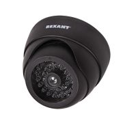 Муляж камеры внутренний, купольный, черный REXANT (45-0230)