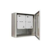 Шкаф CrossBox-3 TFortis Металлический с оптическим кроссом Размеры - 600х600х250 мм, IP54 для всех м