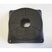 Коробка монтажная CamBox NX7-7777 BLK для камер видеонаблюдения (черный)