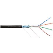 Кабель NMC 2200B-BK NIKOMAX F/UTP 4 пары, Кат.5e, одножильный, BC (чистая медь), 24AWG (0,50мм)