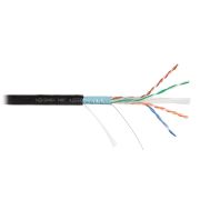 Кабель NMC 4255B-BK NIKOMAX F/UTP 4 пары, Кат.6a, одножильный, BC (чистая медь), 23AWG (0,57мм)