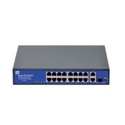 Коммутатор ST-S163POE (2G/1S/250W/A) Switch POE 16-ти портовый