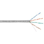 Кабель NMC 4100C-GY NIKOMAX U/UTP 4 пары, Кат.5e (Класс D), тест по ISO/IEC, 100МГц, 24AWG (0,51мм)