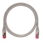 Шнур коммутационный NMC-PC4SA55B-100-C-GY NIKOMAX S/FTP 4 пары, Кат.6a (Класс Ea), 500МГц