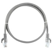Шнур коммутационный NMC-PC4UD55B-ES-010-C-GY NIKOMAX Essential Line U/UTP 4 пары, Кат.5е (Класс D)