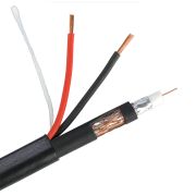Кабель РК 75+2х0,75 (48) PVC ВНЕШНИЙ (черный, 200м)