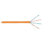 Кабель NKL 4100C-OR NIKOLAN U/UTP 4 пары, Кат.5e (Класс D), тест по ISO/IEC, 100МГц, одножильный