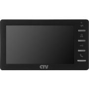 Монитор видеодомофона CTV-M1701 Plus B (чёрный) с экраном 7