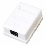 Розетка компьютерная 1 RJ-45 CAT5e настенная REXANT (03-0121)