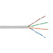 Кабель UEC-UU004-5E-PVC-GY ULAN U/UTP 4 пары, Кат.5e, медь, внутренний, PVC нг(B), серый, 305м
