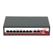 Коммутатор SR-PS0820GBL сетевой с РоЕ Fast Ethernet 10 портовый; 8 портов POE 10/100Mbps
