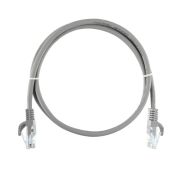 Шнур коммутационный NMC-PC4UD55B-ES-030-C-GY NIKOMAX Essential Line U/UTP 4 пары, Кат.5е (Класс D)