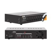 Усилитель MA-120 Roxton USB-проигрыватель-тюнер-усилитель 120 Вт, 3 микр./2 лин. входа, ИК-пульт ДУ